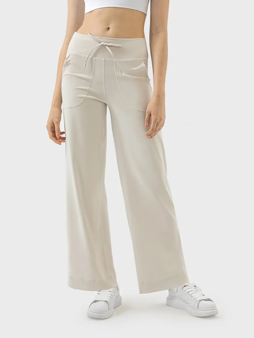 Millennia Drawstring Active Pants with Pockets Carauana Store