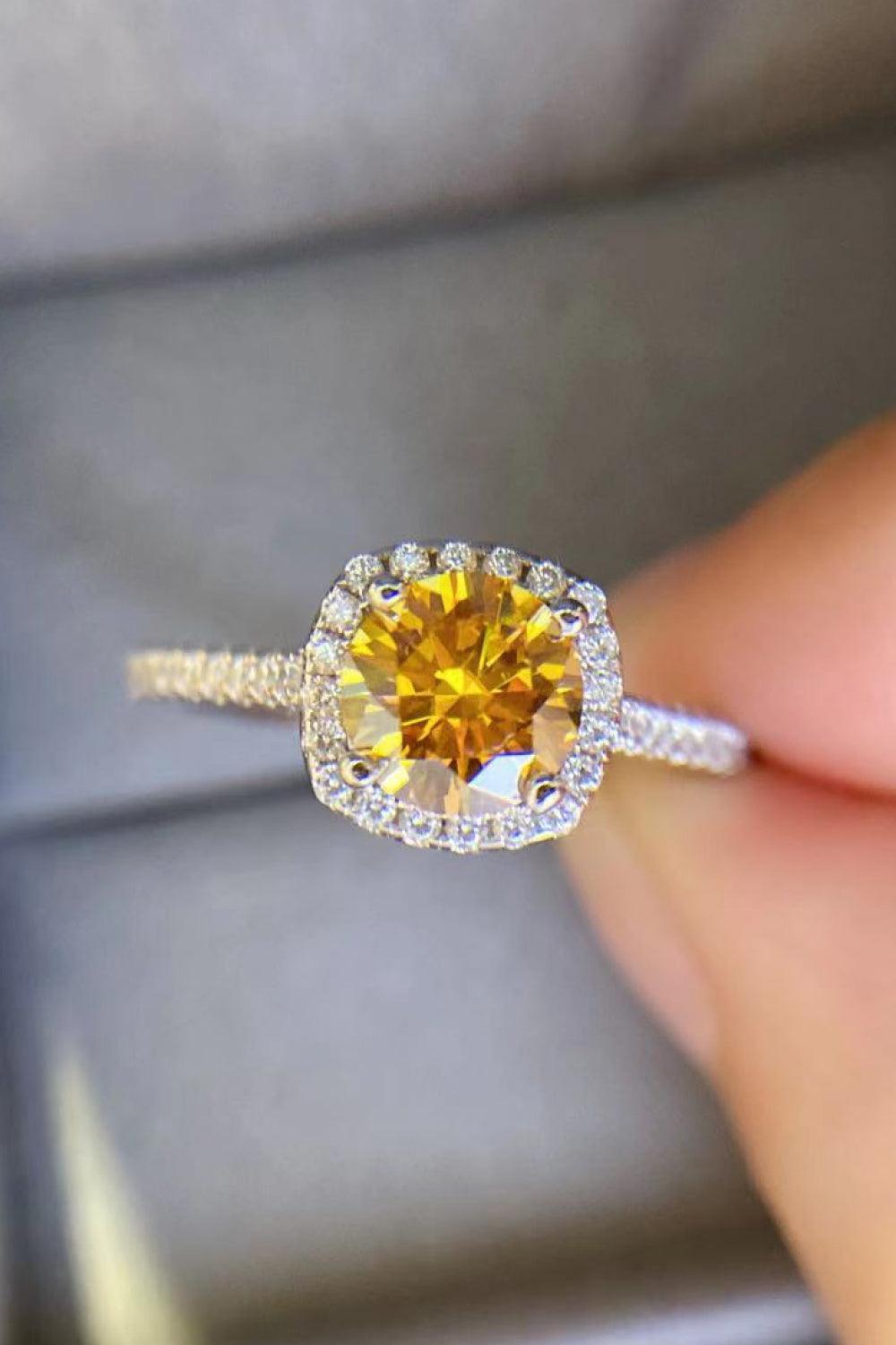 Feel Your Love 3 Carat Moissanite Ring Carauana Store