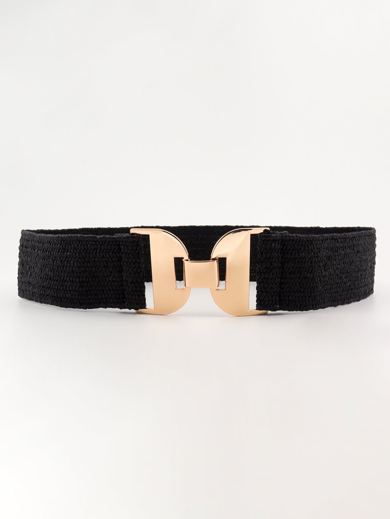 Alloy Buckle Elastic Belt Carauana Store