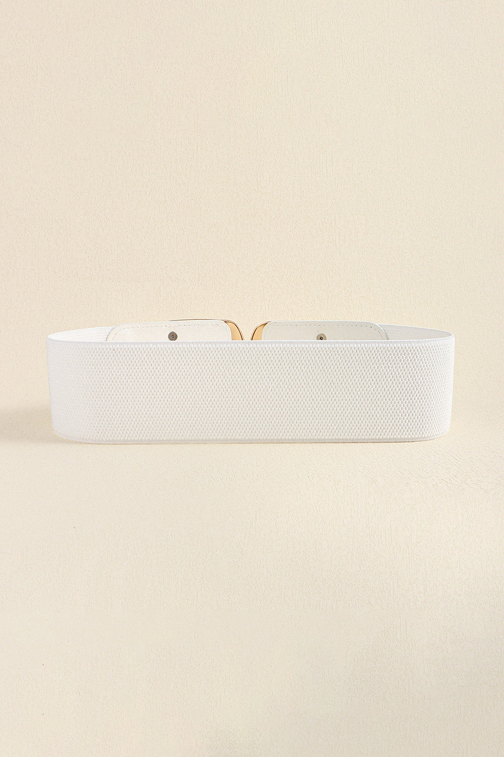 Zinc Alloy Buckle Elastic Wide Belt Carauana Store