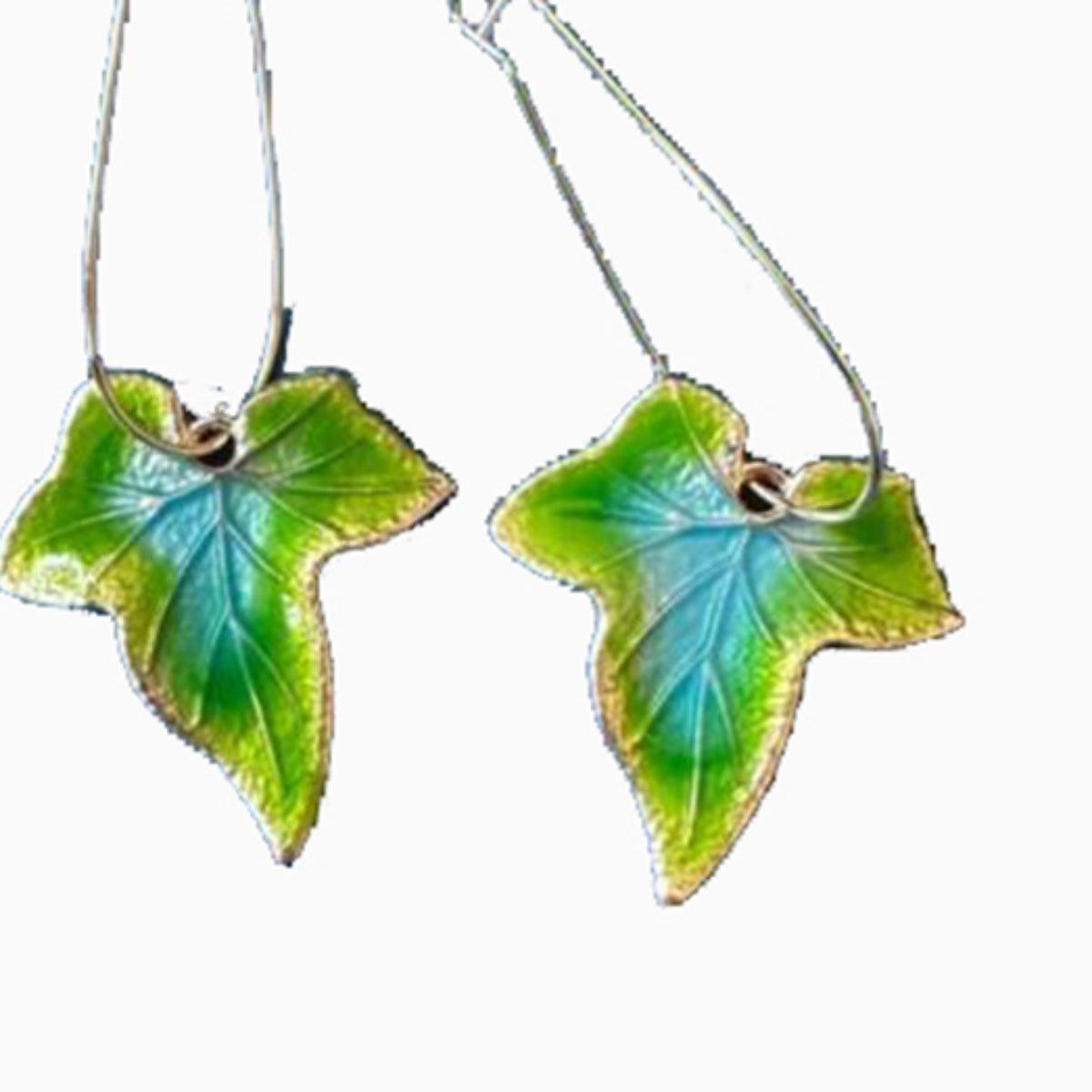 Alloy Leaf Drop Earrings Carauana Store