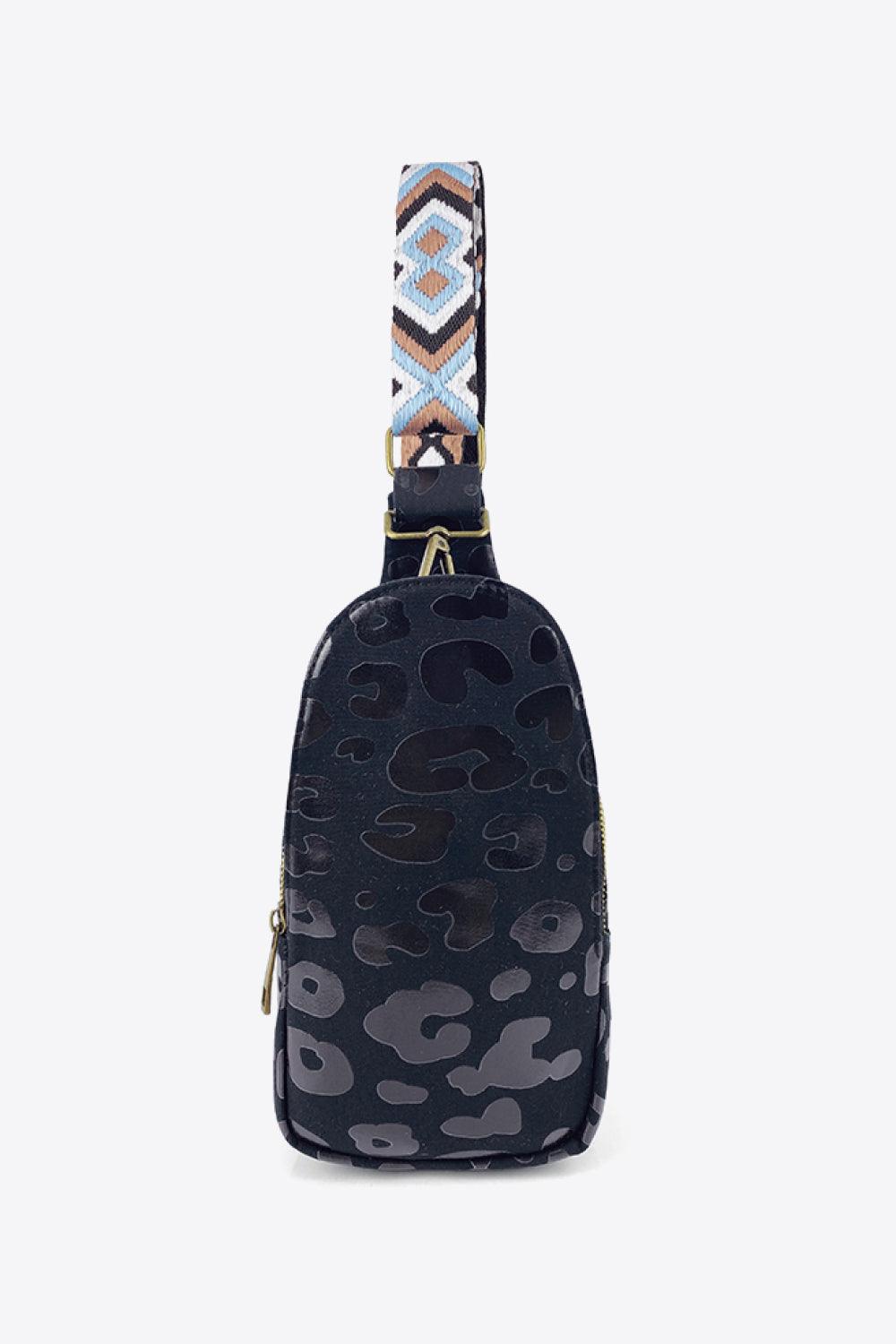 Printed PU Leather Sling Bag Carauana Store