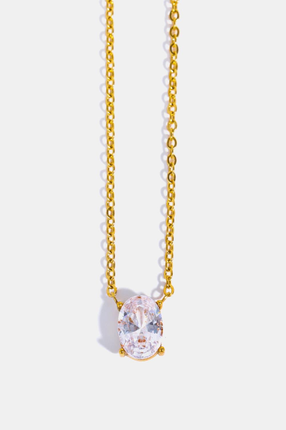 Stainless Steel Geometrical Shape Necklace Carauana Store