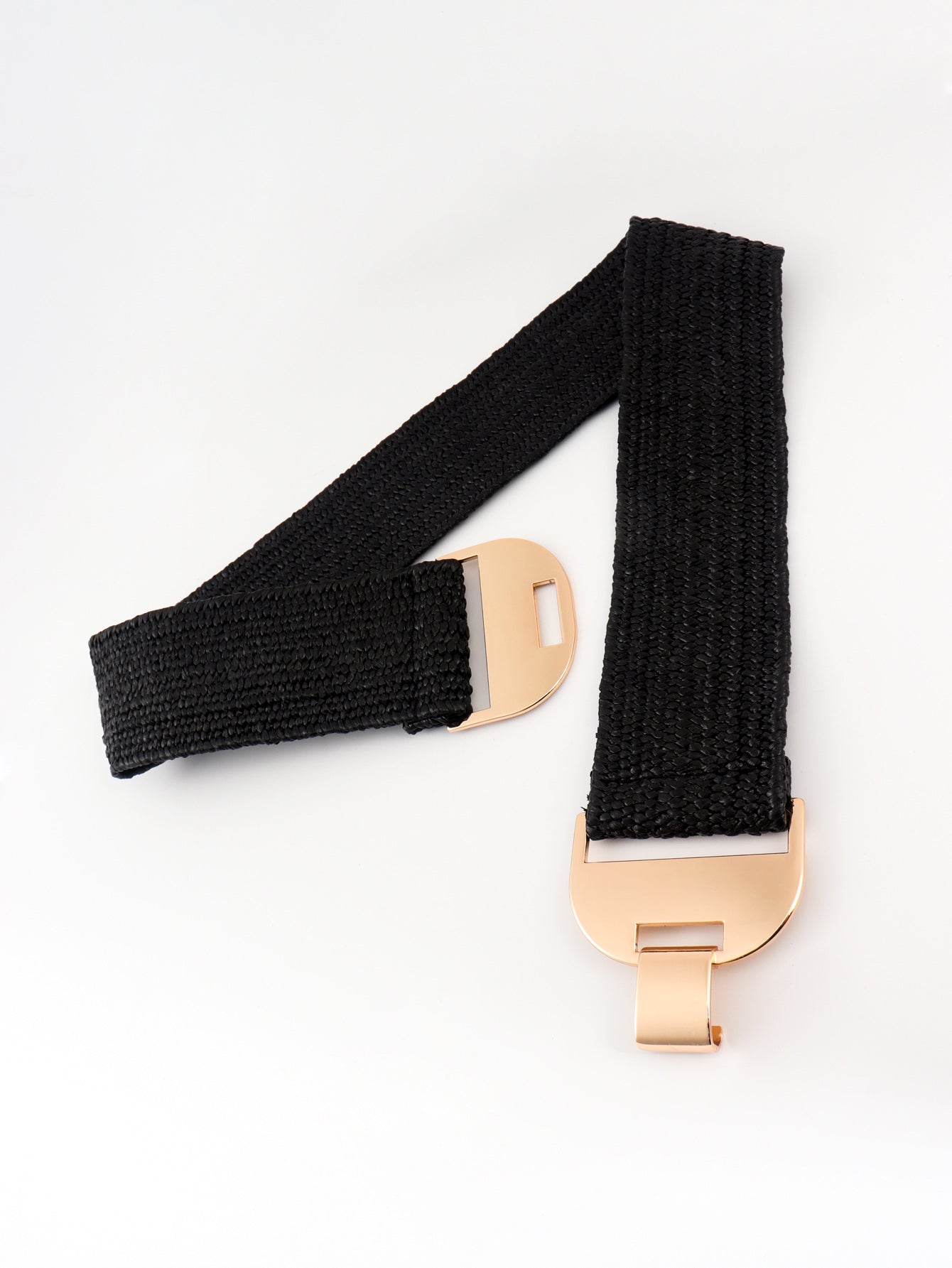 Alloy Buckle Elastic Belt Carauana Store