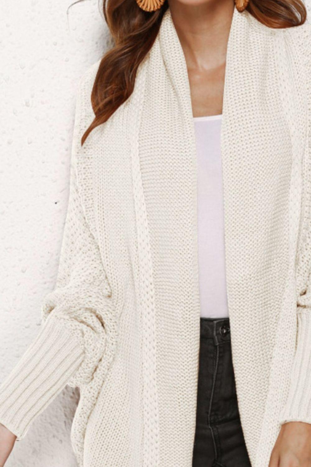 Angel Wings Open Front Batwing Sleeve Cardigan Carauana Store