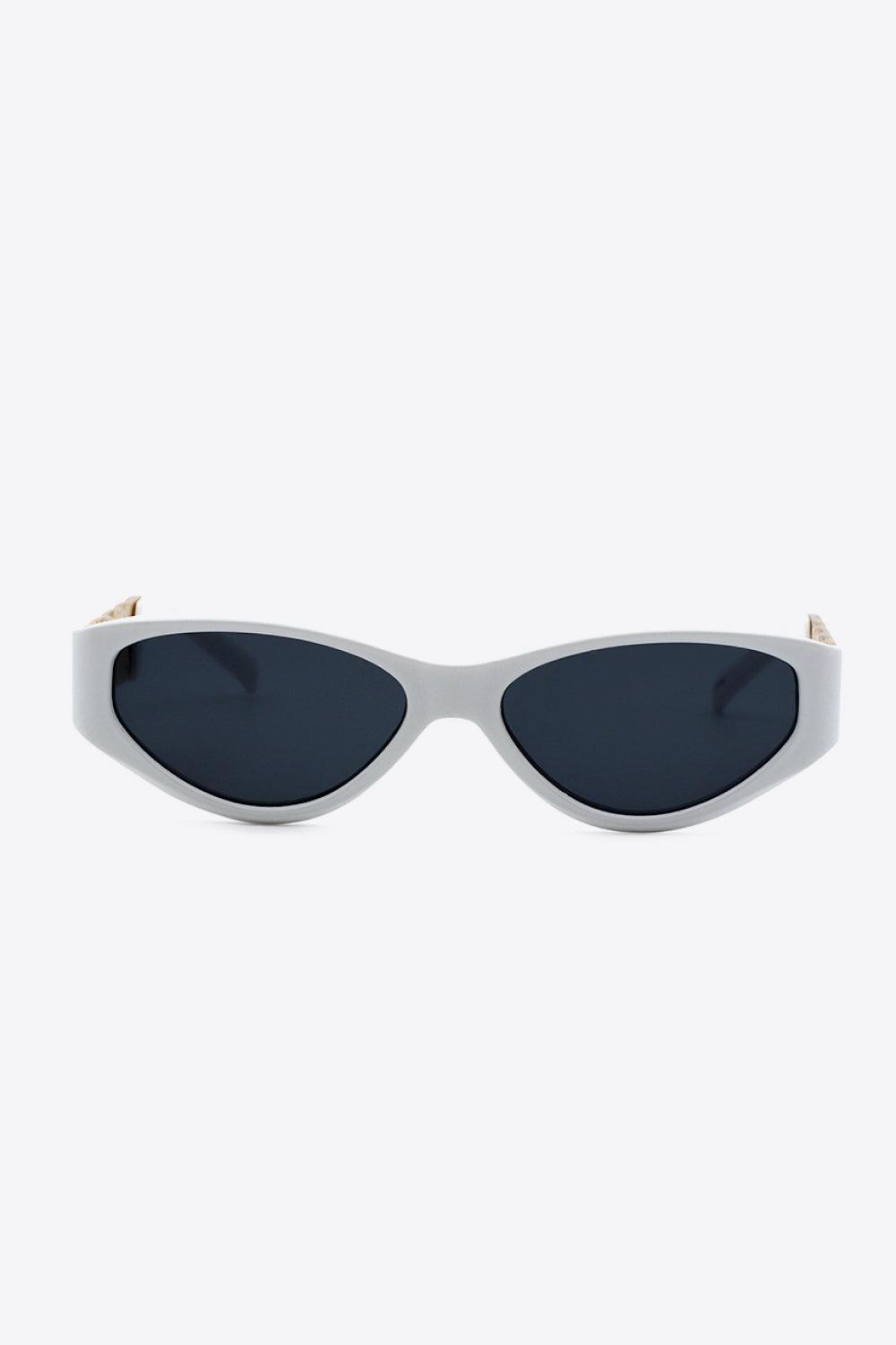 Chain Detail Temple Cat Eye Sunglasses Carauana Store