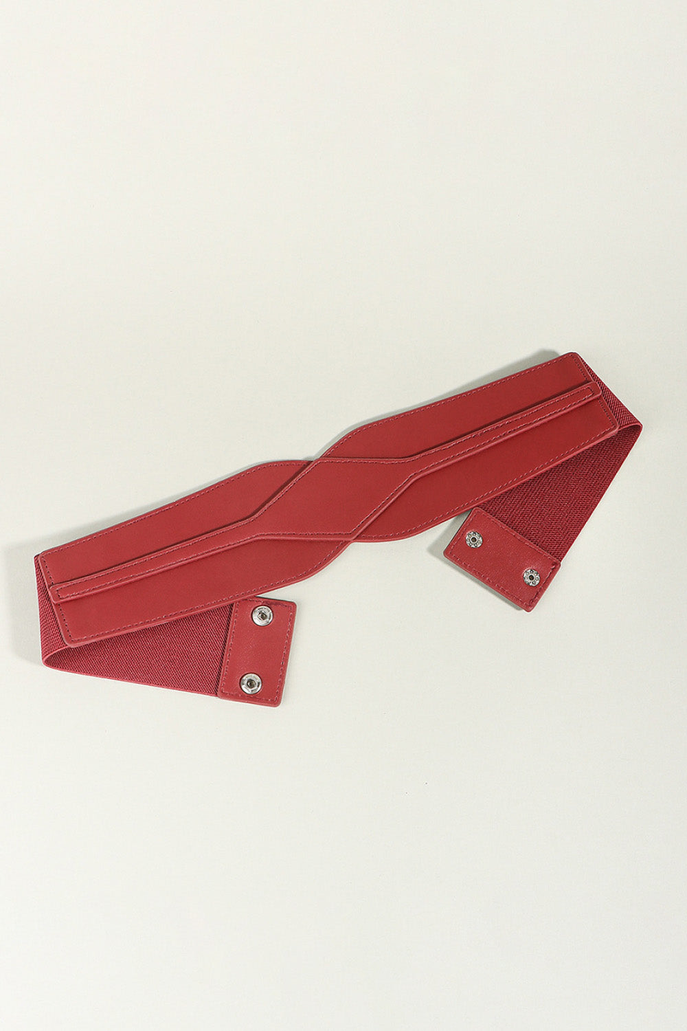 Elastic Wide PU Belt Carauana Store