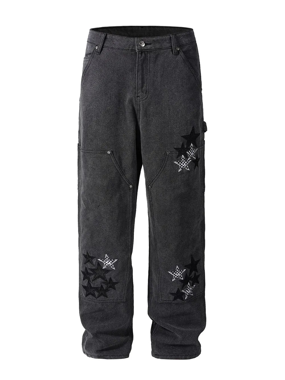 Men's Pocketed Star Jeans Carauana Store