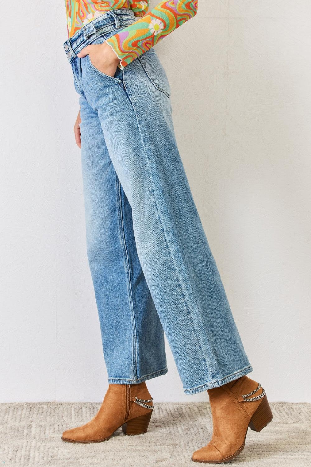 Kancan High Waist Wide Leg Jeans Carauana Store