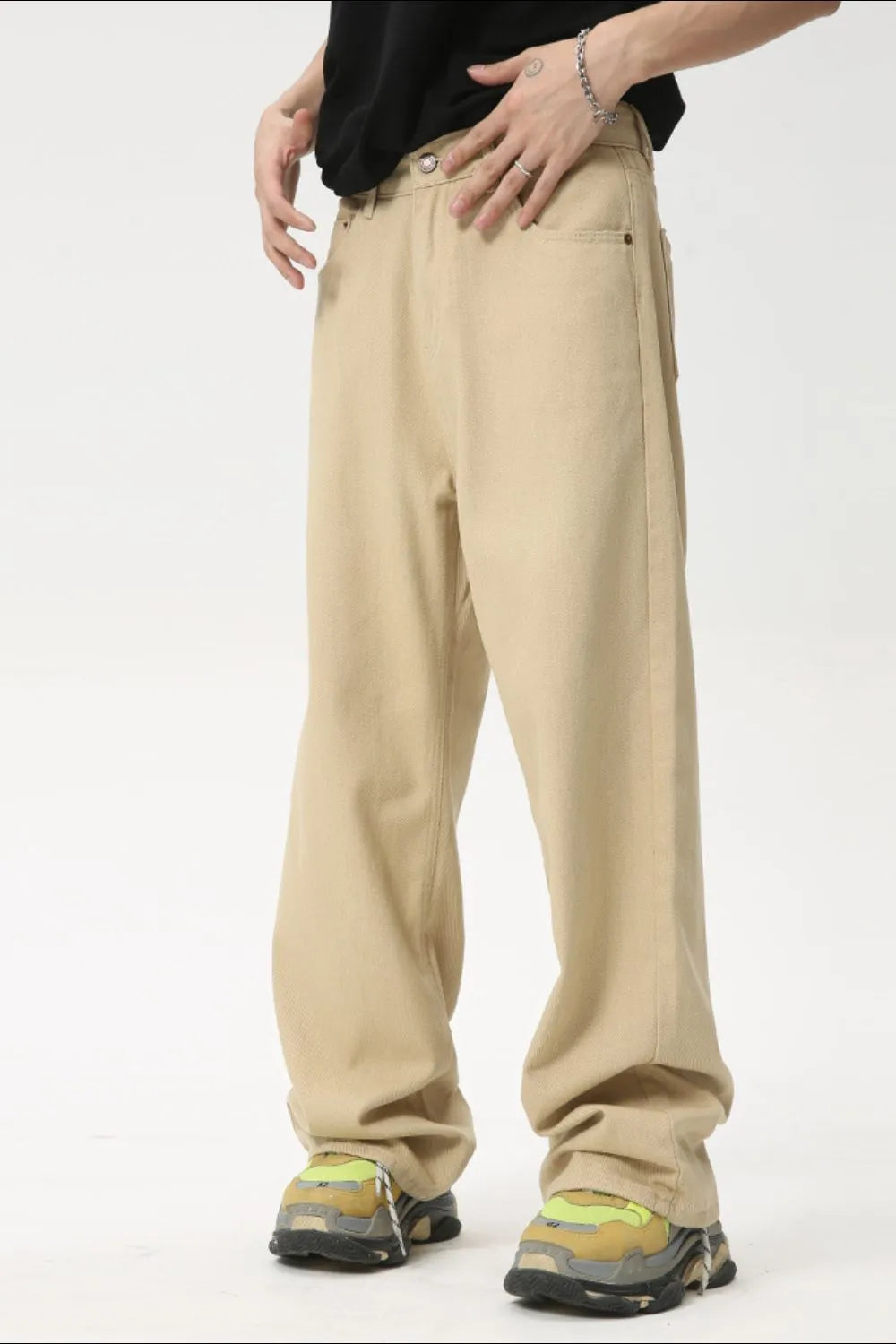 Wide Leg Jeans with Pockets Carauana Store