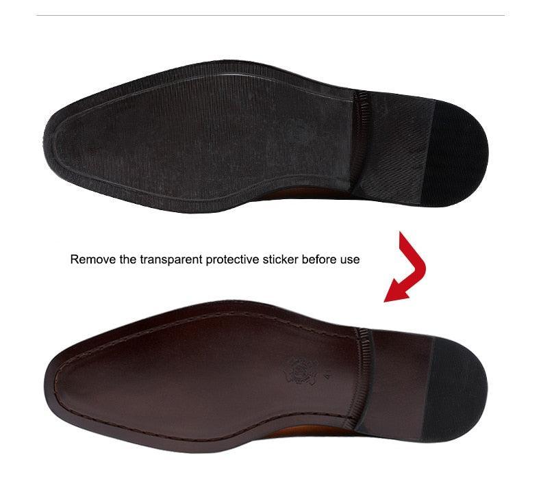 DESAI Men Business Dress Soft Genuine Leather Fashion Mens Comfortable Oxford Shoes Carauana Store