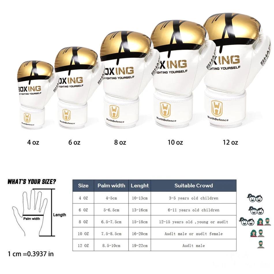 Ride Force Kick Boxing Gloves Men Women PU Karate Muay Thai Guantes De Boxeo Free Fight MMA Sanda Training Adults Kids Equipment Carauana Store