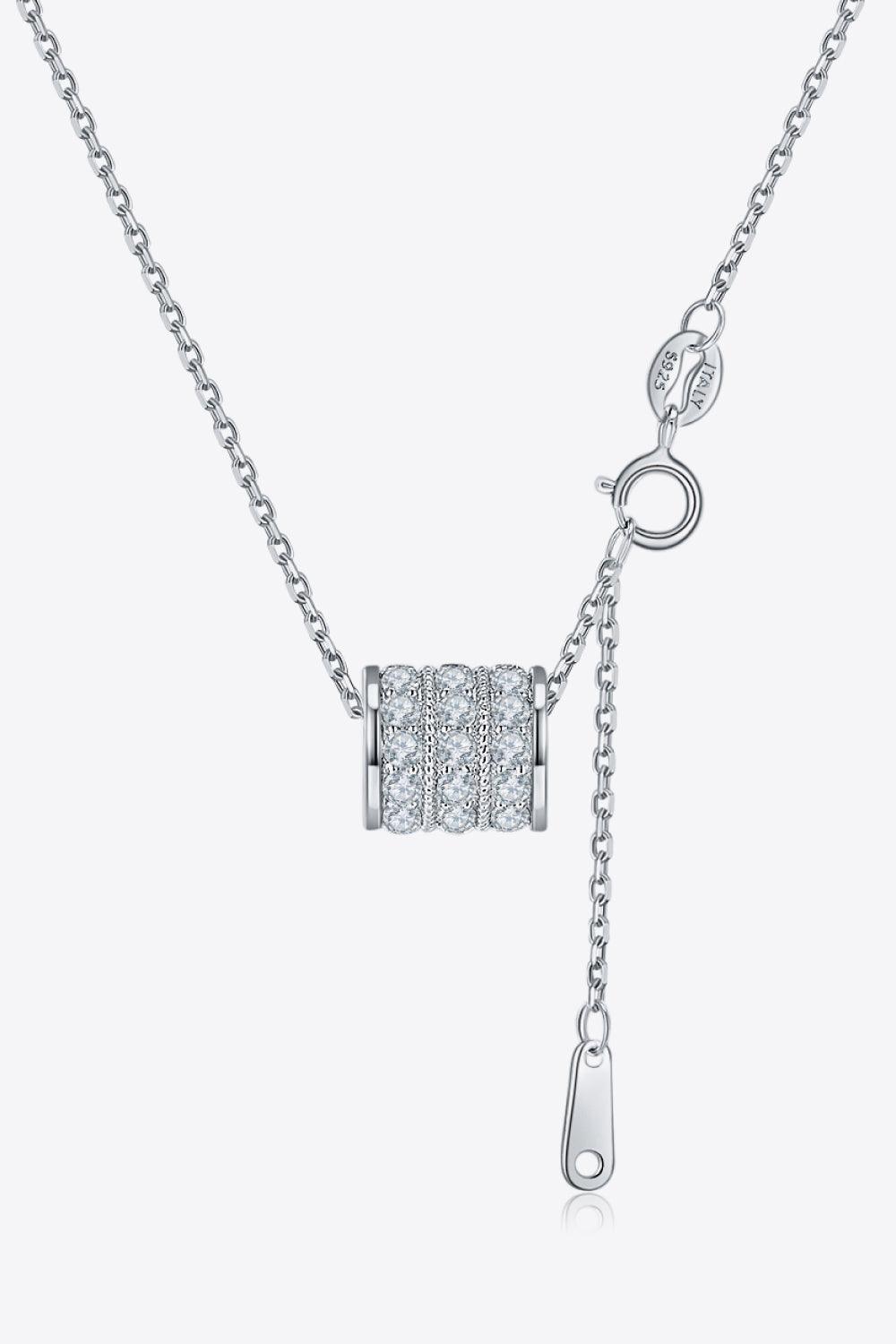 Moissanite 925 Sterling Silver Necklace Carauana Store