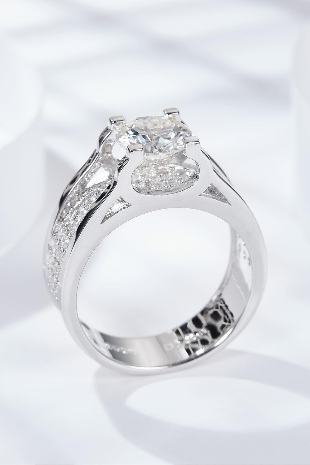 Made To Shine 1 Carat Moissanite Ring Carauana Store