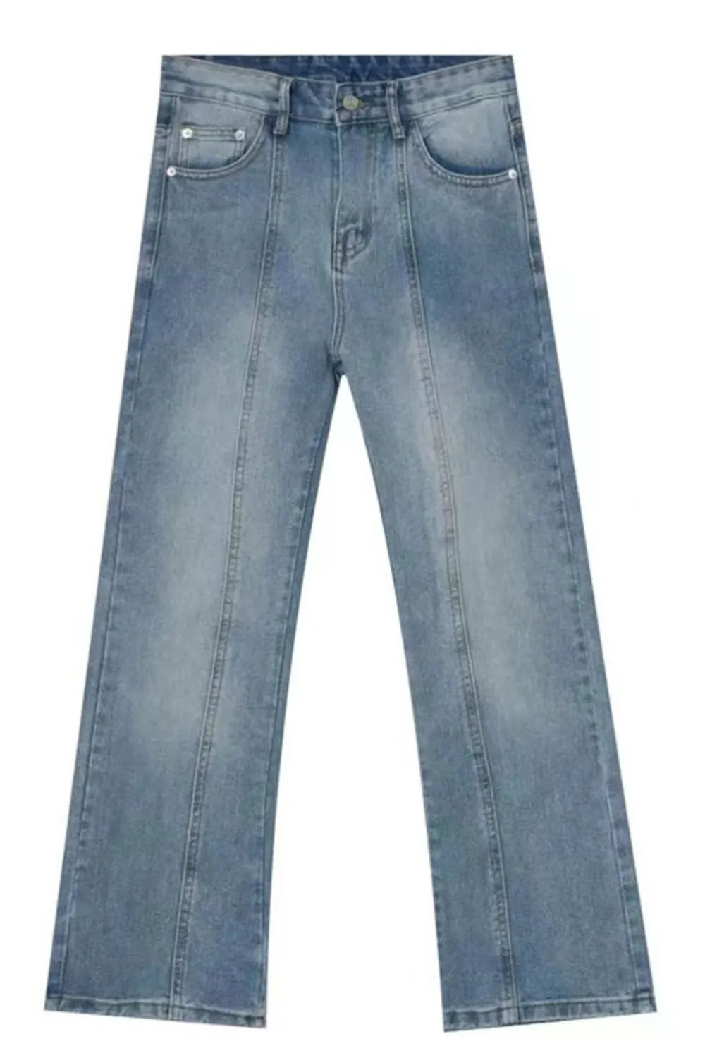 Raw Hem Jeans with Pockets Carauana Store