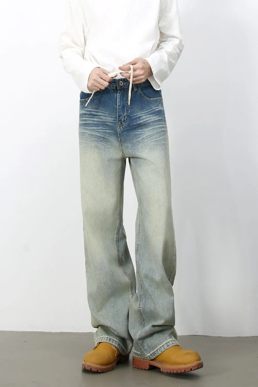Men's Loose Fit Jeans with Pockets Carauana Store
