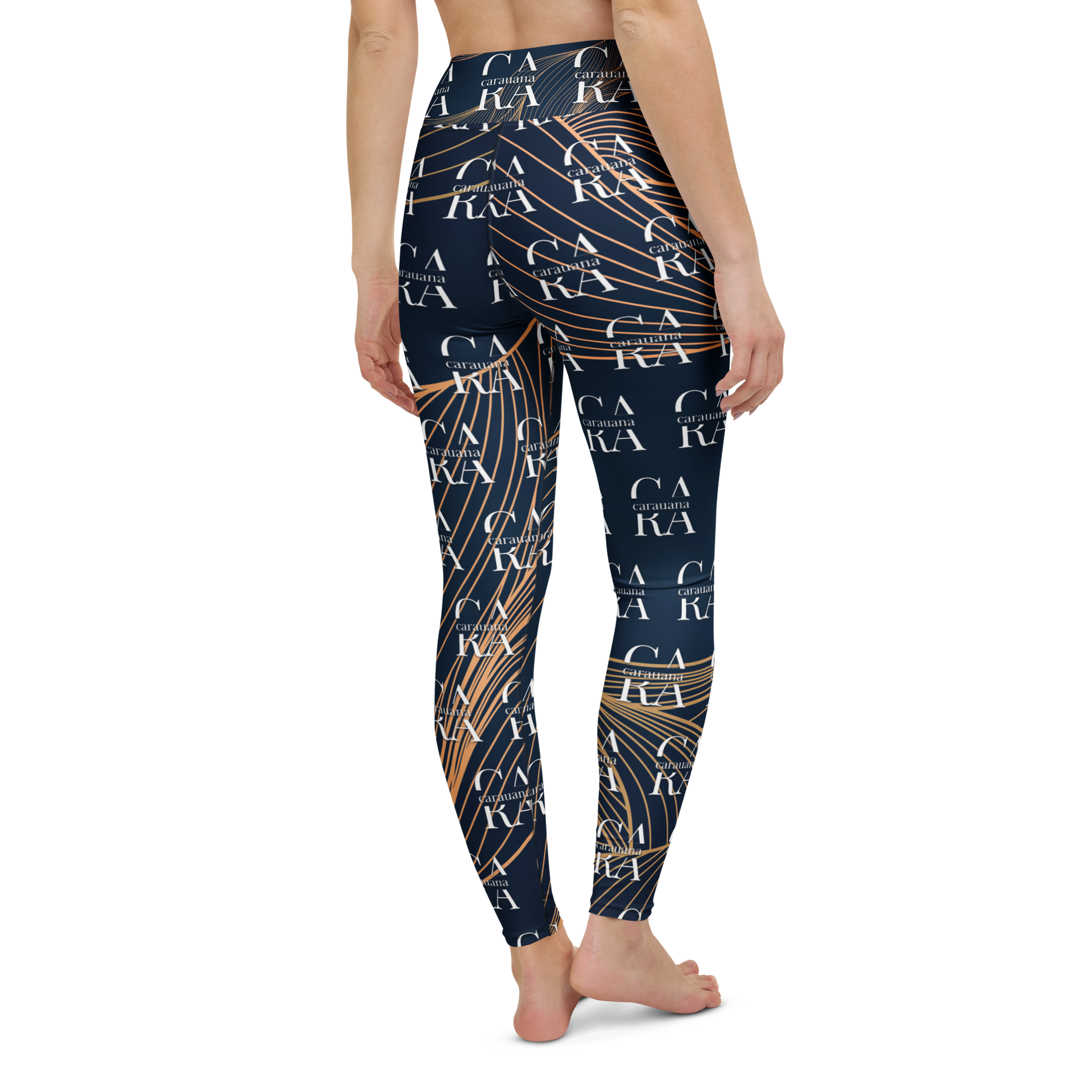 CaRaUaNa Leggings SPORT blue gold Carauana Store