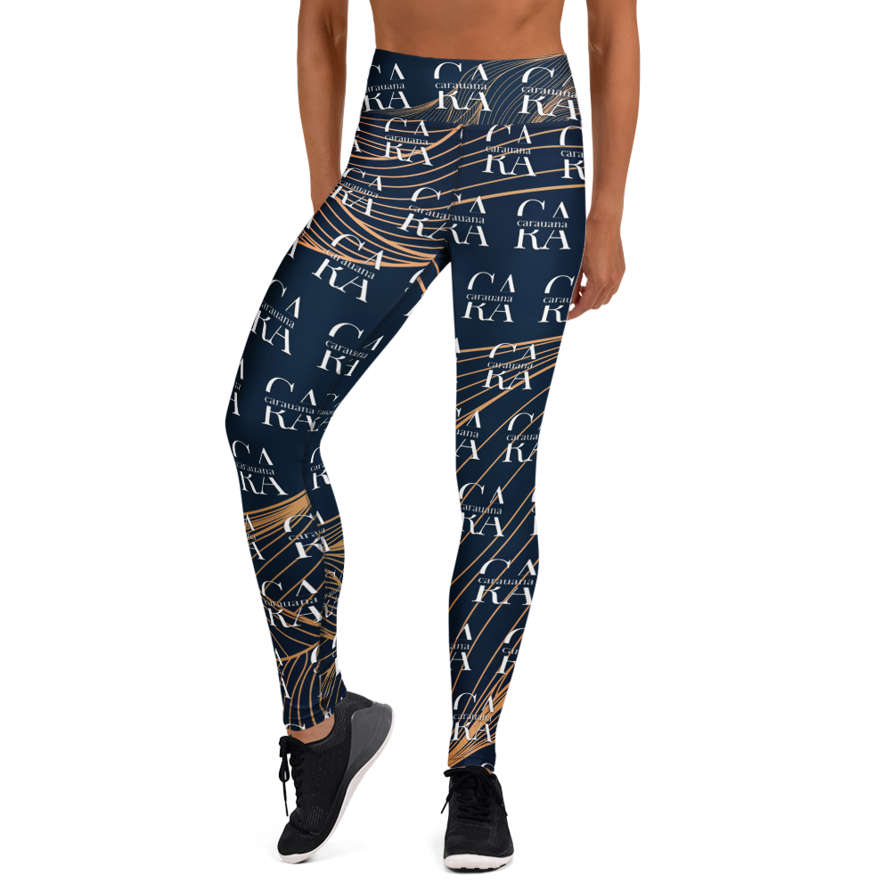 CaRaUaNa Leggings SPORT blue gold Carauana Store