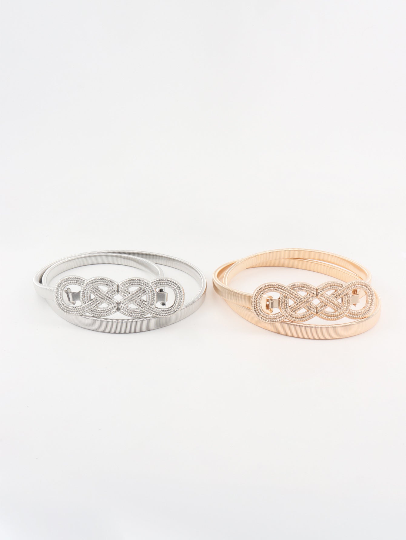 Knot Buckle Metal Belt Carauana Store