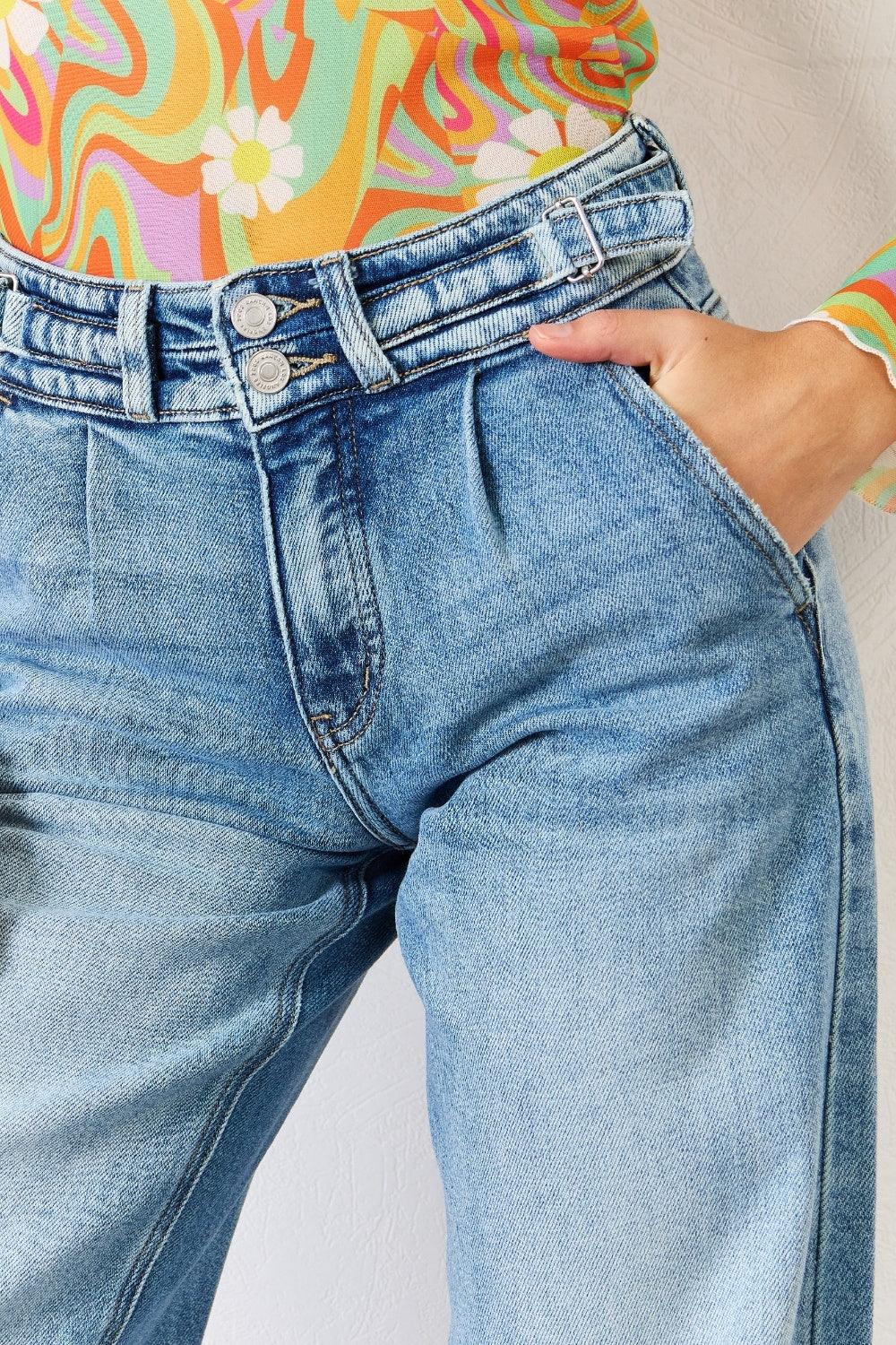 Kancan High Waist Wide Leg Jeans Carauana Store
