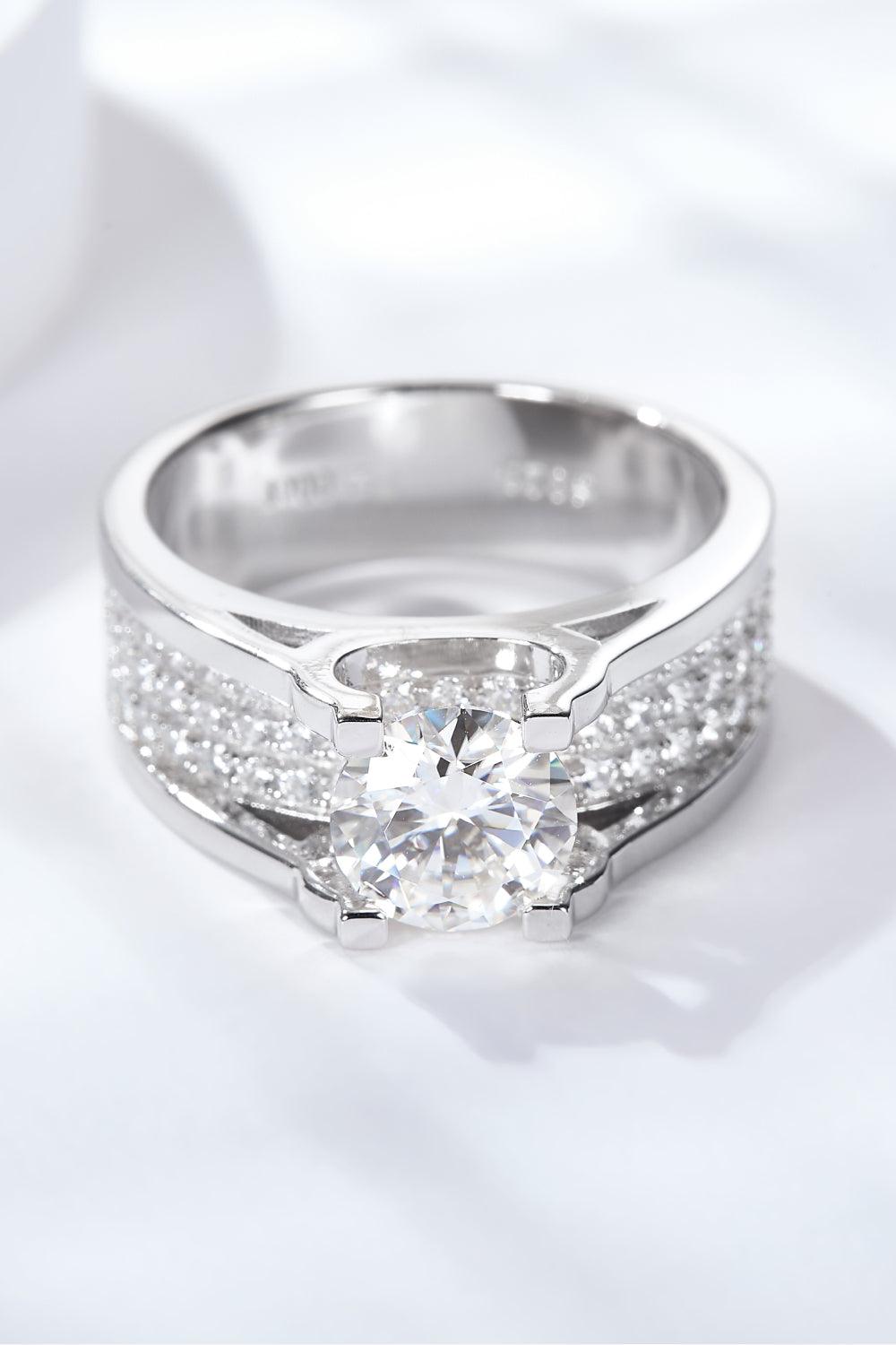 Made To Shine 1 Carat Moissanite Ring Carauana Store