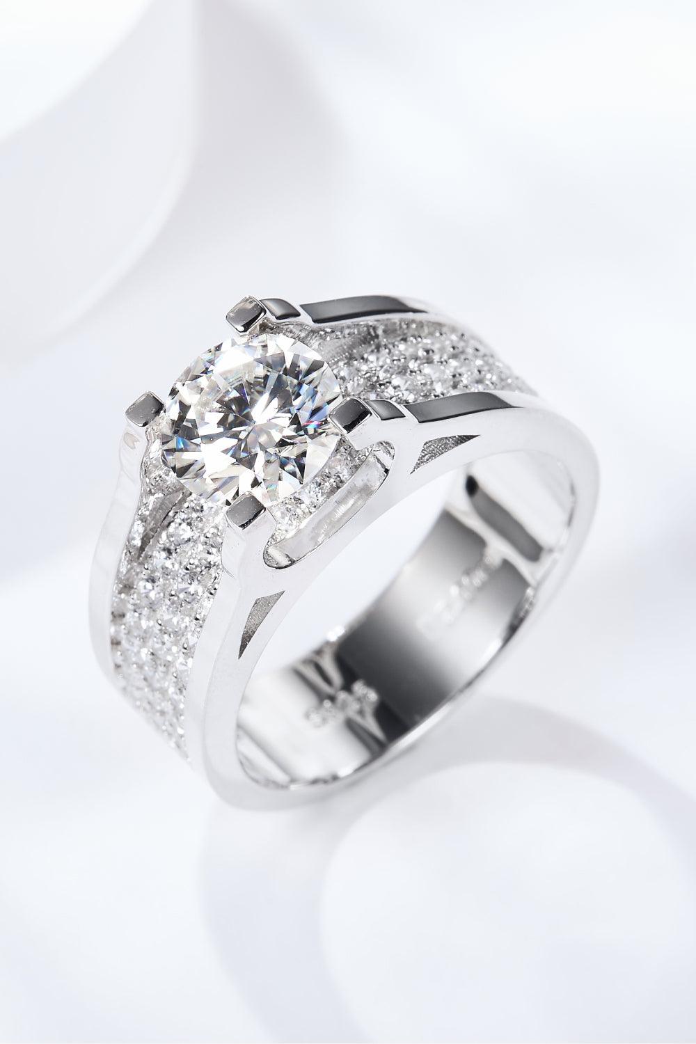 Made To Shine 1 Carat Moissanite Ring Carauana Store