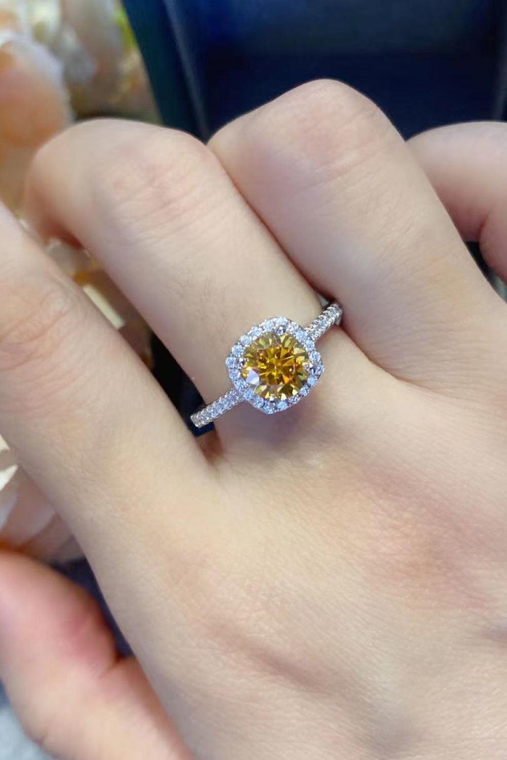 Feel Your Love 3 Carat Moissanite Ring Carauana Store