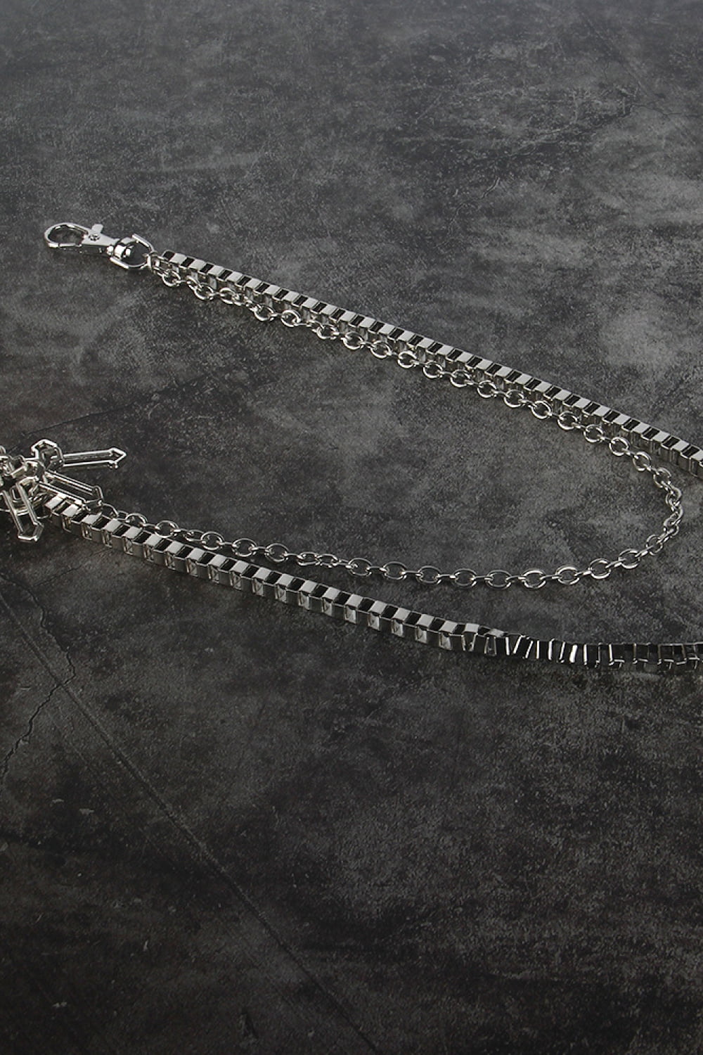 Double-Layered Cross Waist Chain Carauana Store