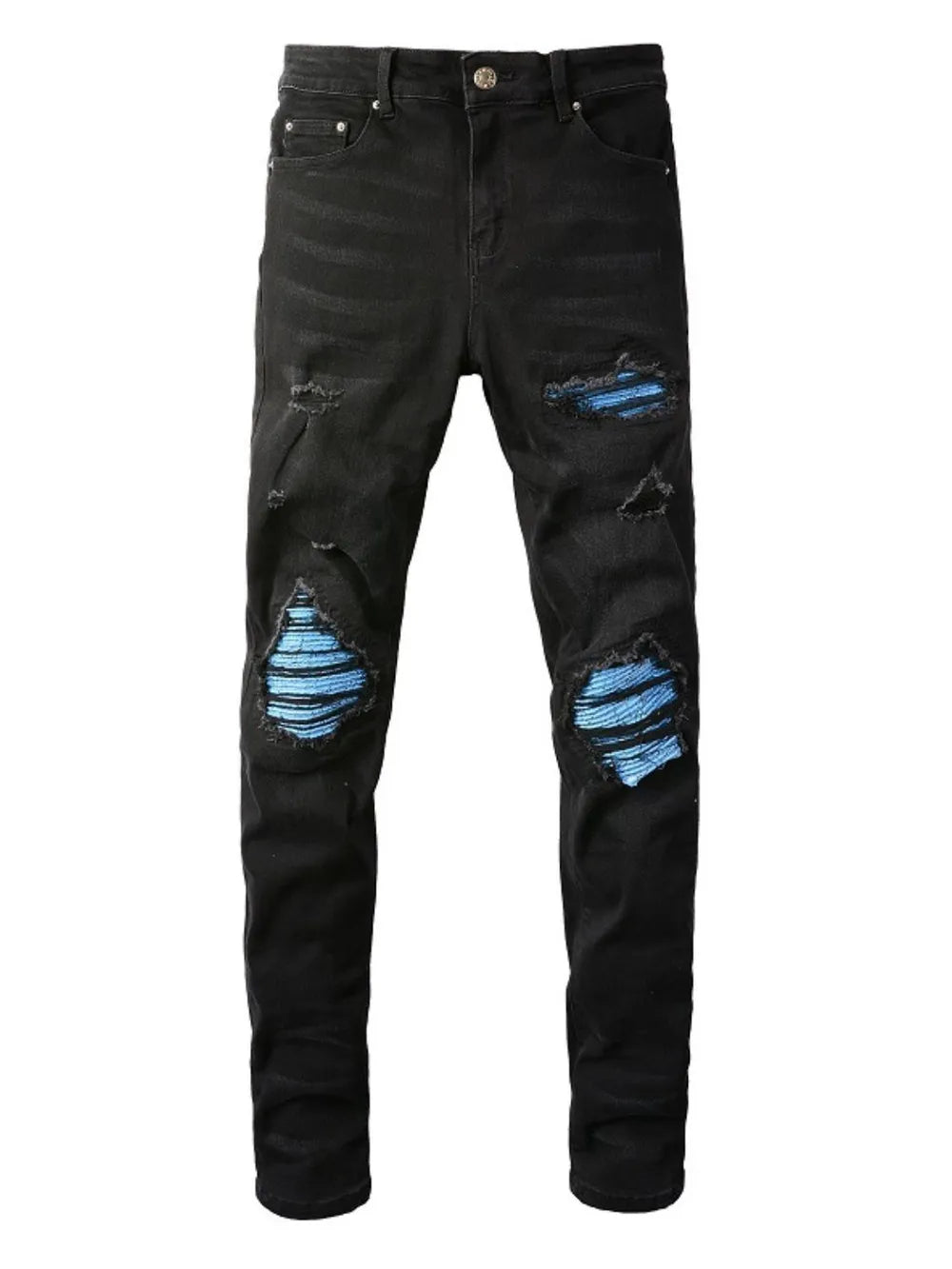 Men's Distressed Skinny Jeans Carauana Store