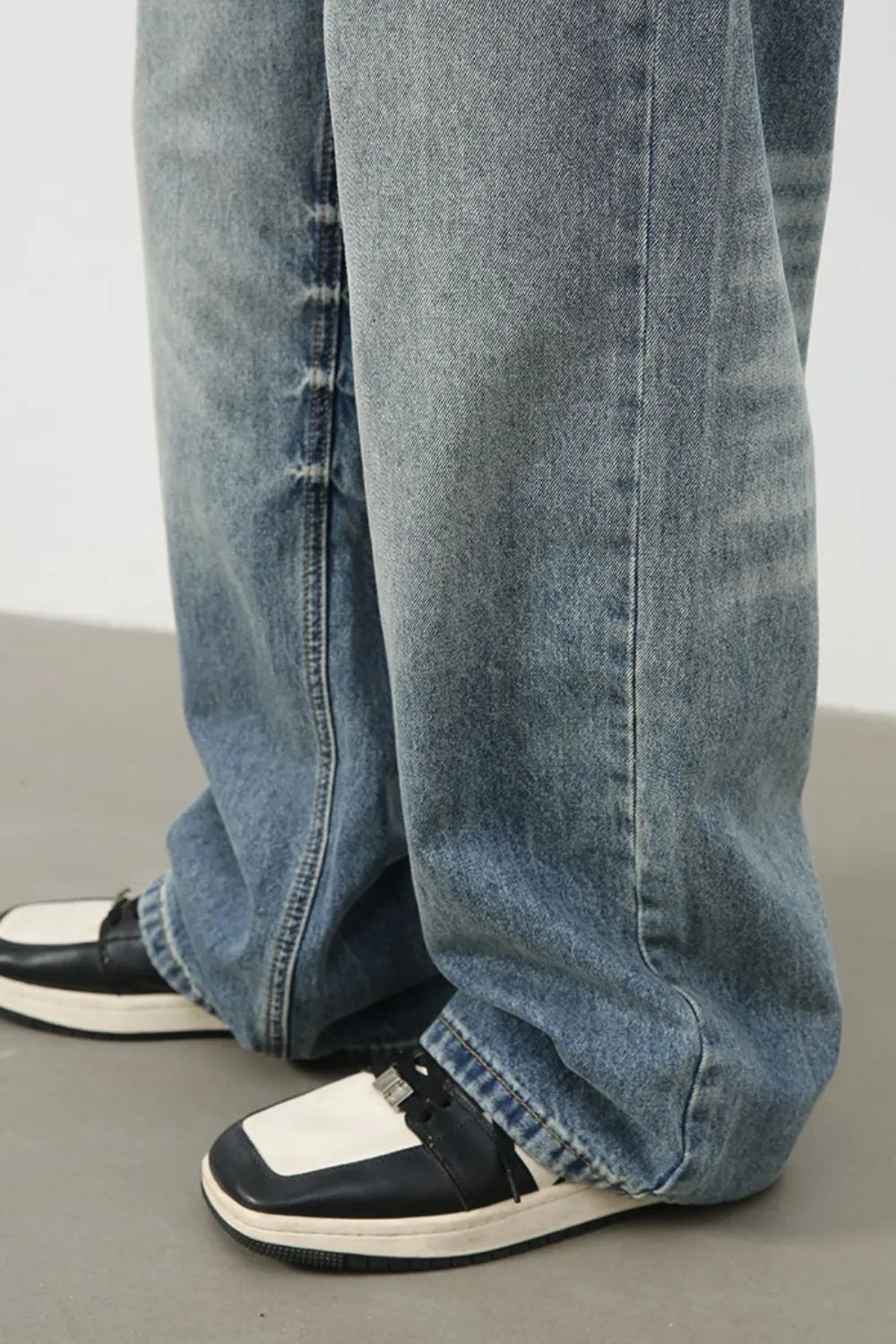 Men's Wide Leg Jeans with Pockets Carauana Store