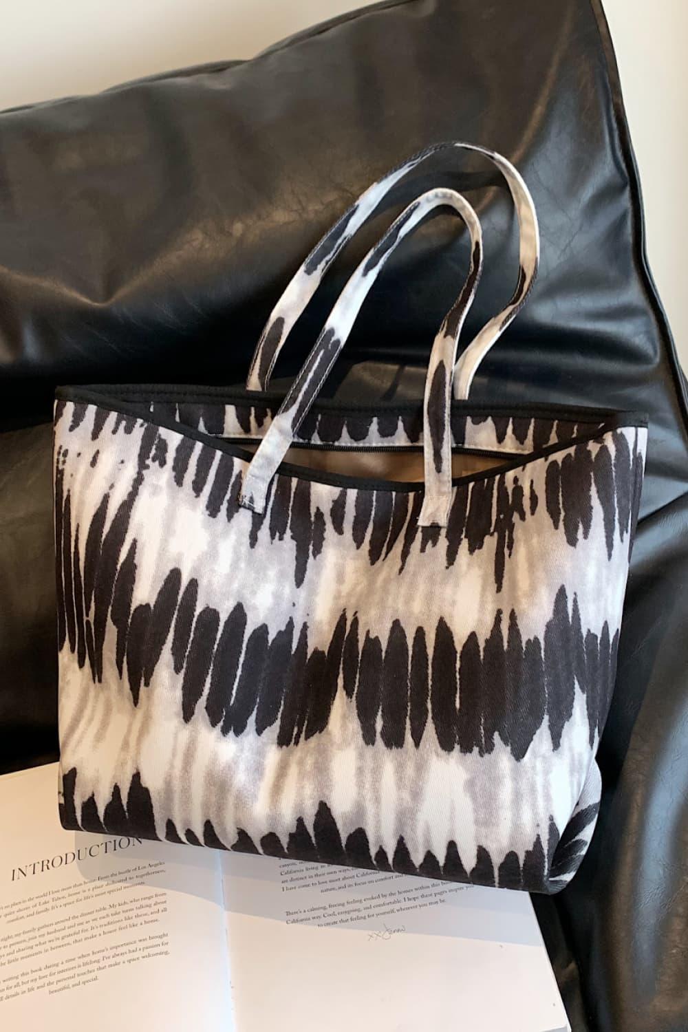 Printed PU Leather Tote Bag Carauana Store