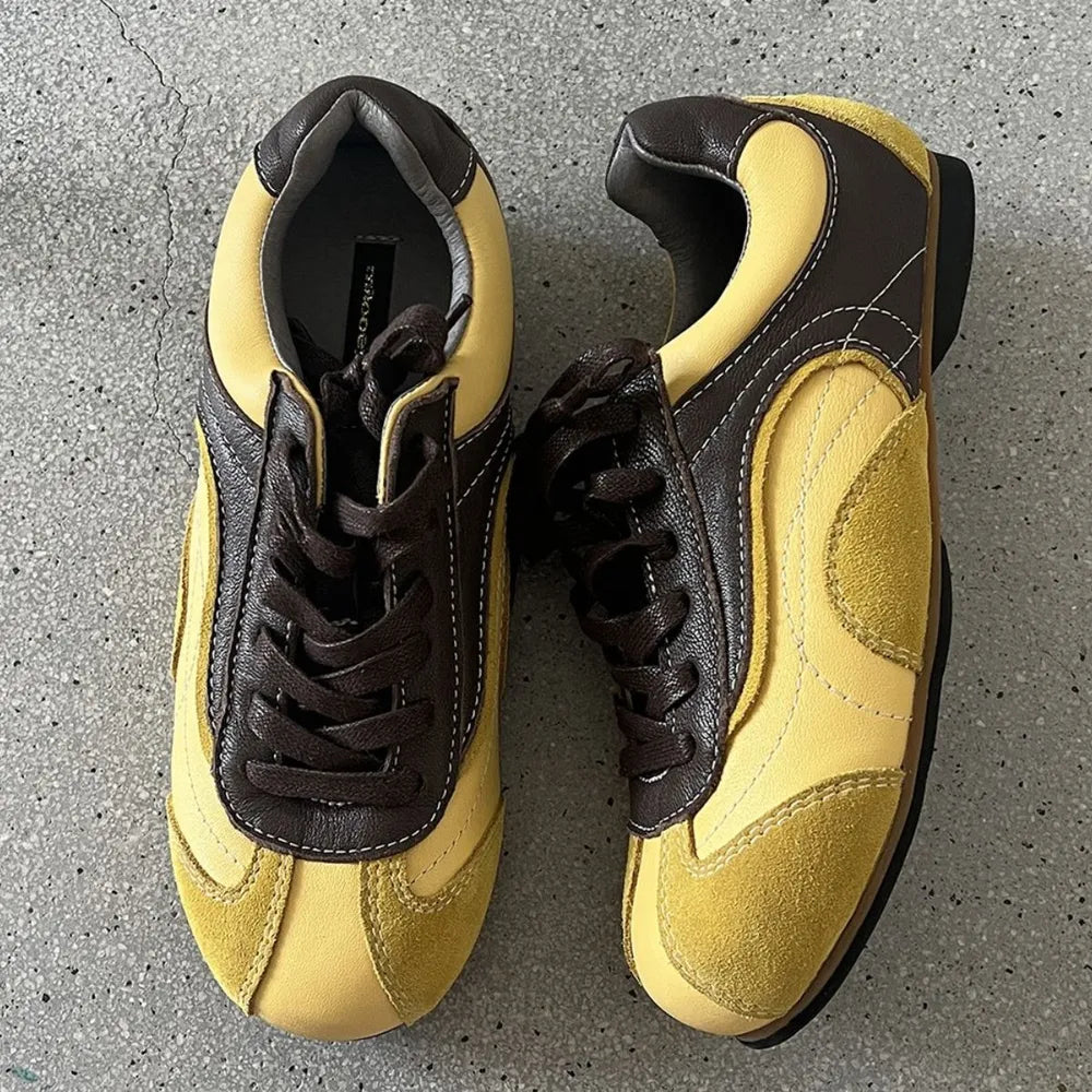 Round Toe Flats Sneakers Carauana Store