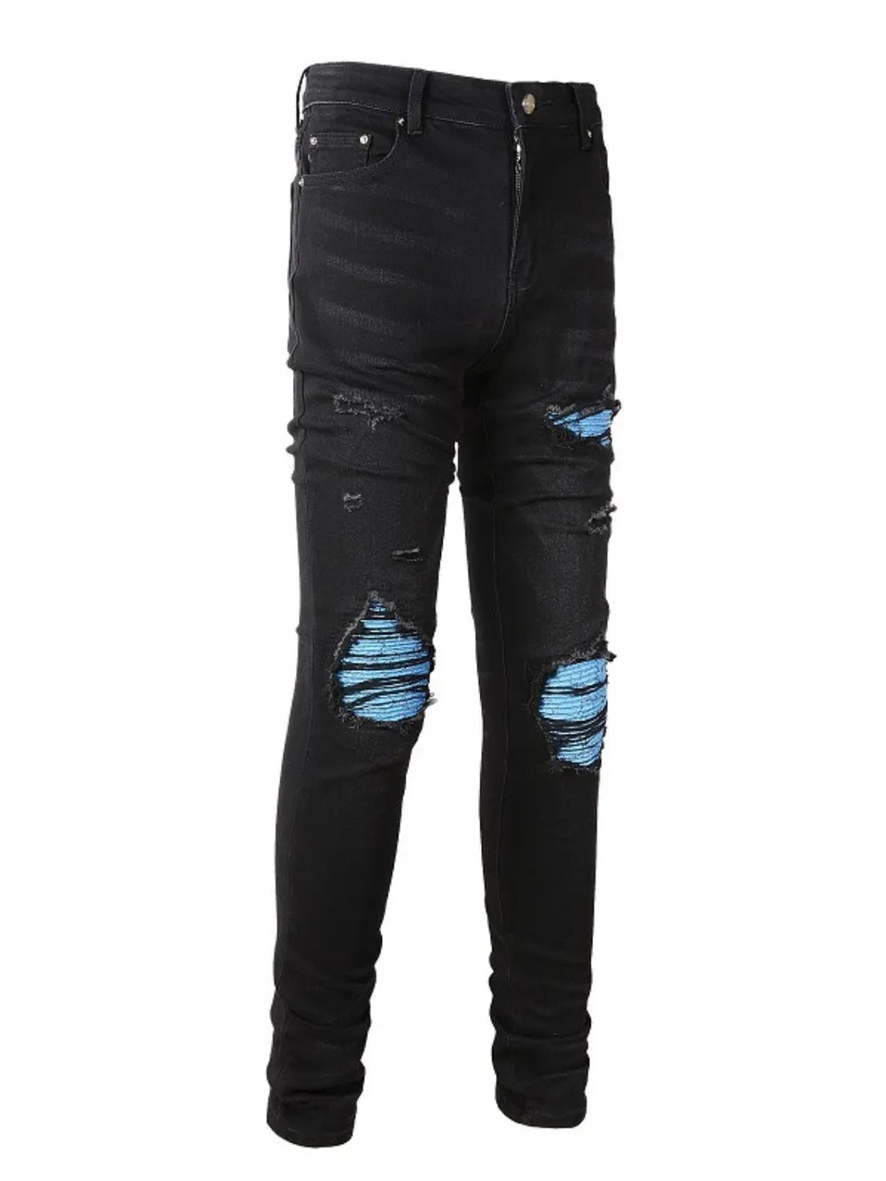 Men's Distressed Skinny Jeans Carauana Store