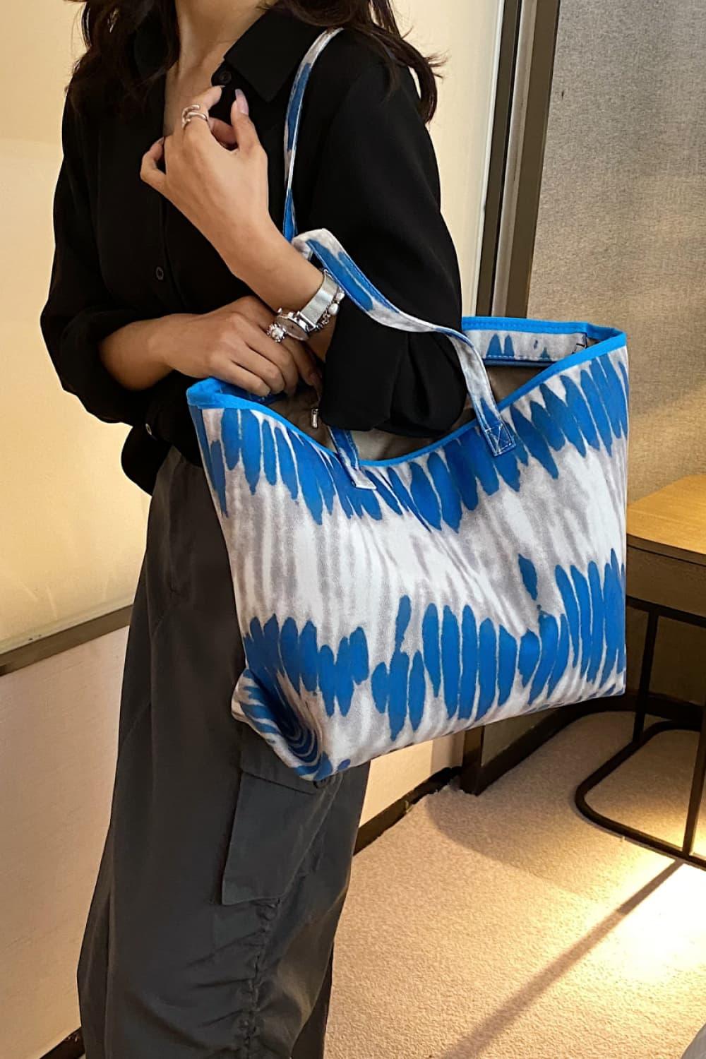 Printed PU Leather Tote Bag Carauana Store