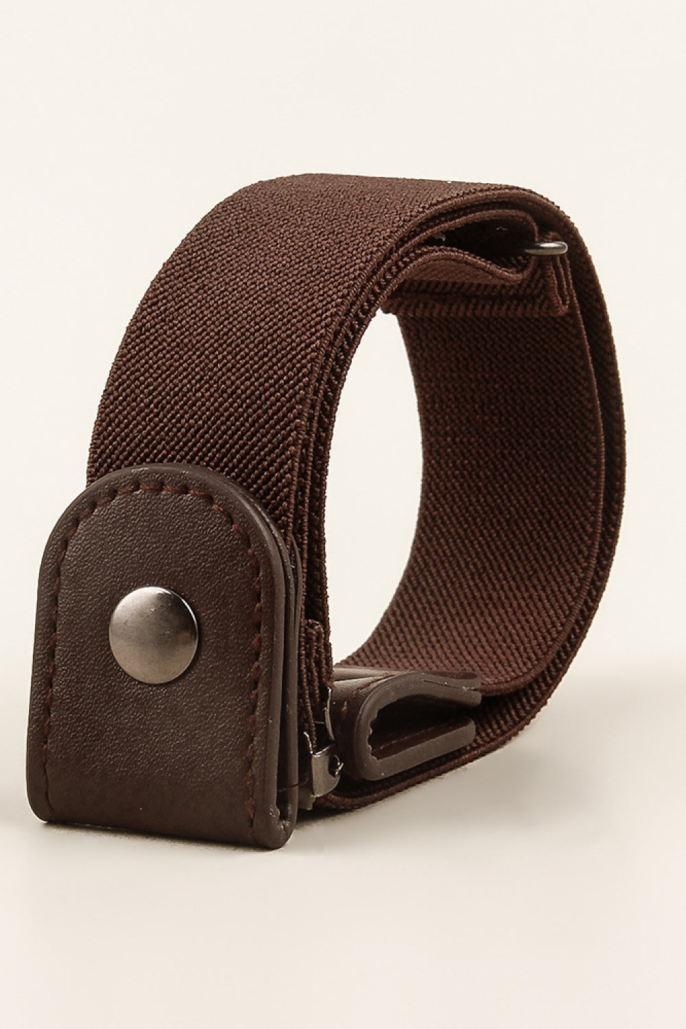 PU Elastic Snap Closure Belt Carauana Store