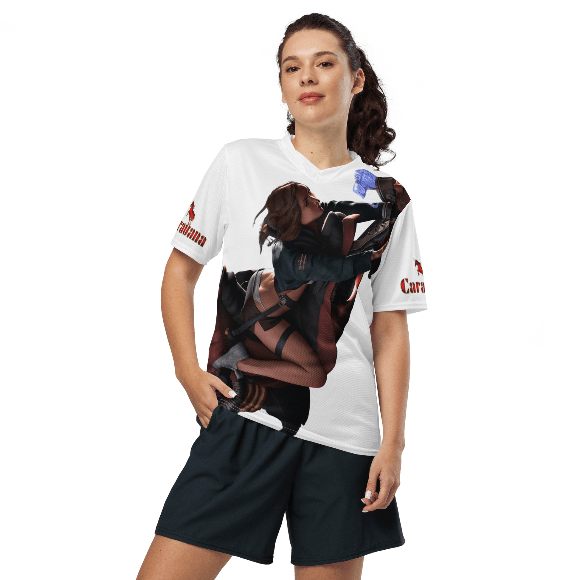 t-shirt sports jersey Carauana Store