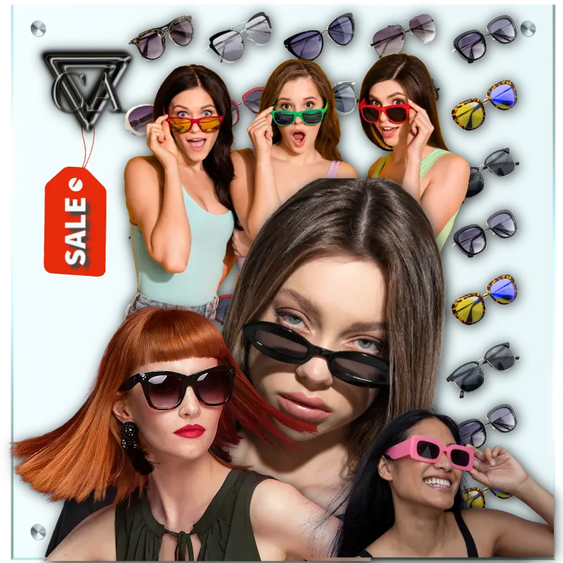  The City-Chic Women’s Sunglasses  | elegant Eyewear 🕶️ | CaRaUaNa Fashion