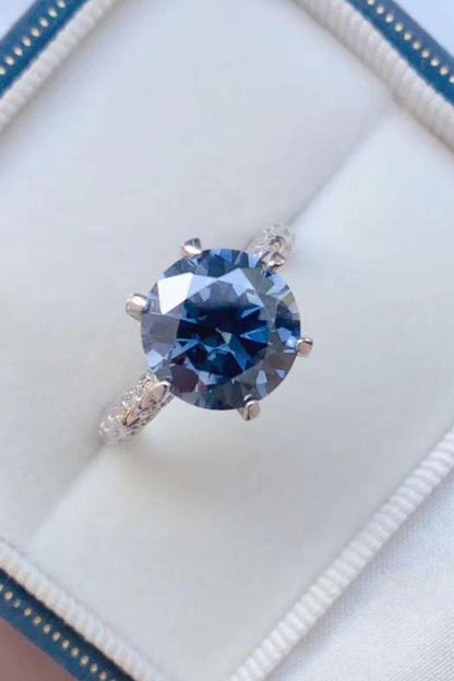 5 Carat Moissanite 925 Sterling Silver Ring Carauana Store