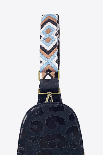 Printed PU Leather Sling Bag Carauana Store