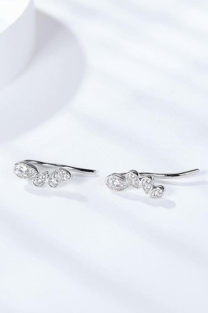 Pear Shape Moissanite Earrings Carauana Store
