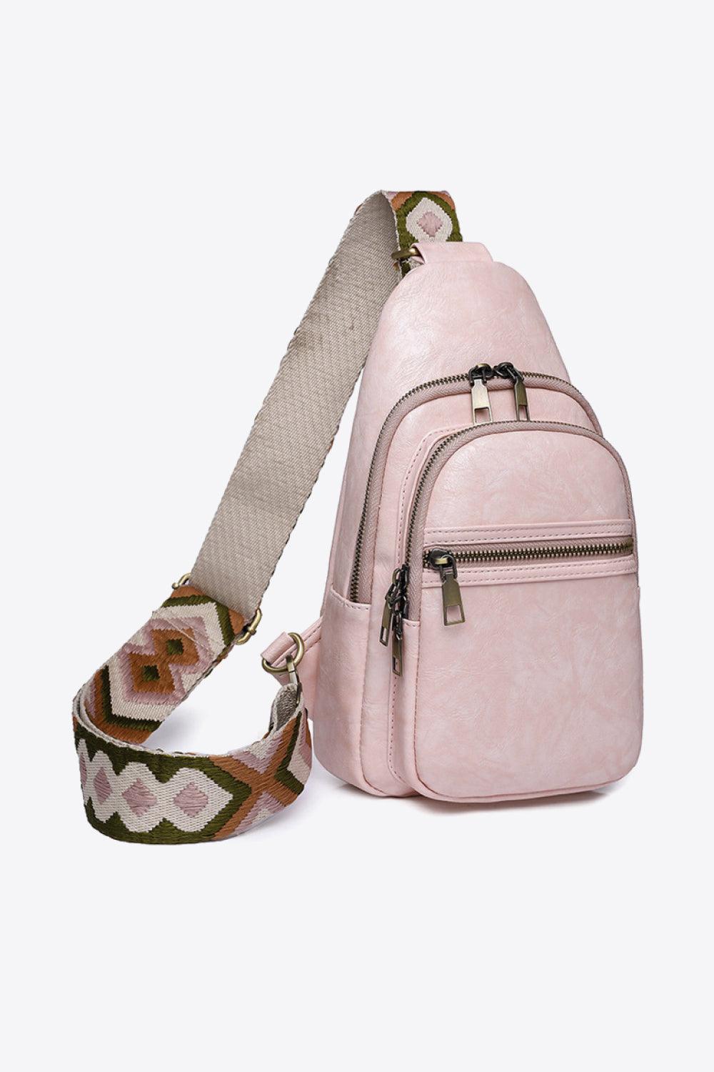 Adored It's Your Time PU Leather Sling Bag Carauana Store
