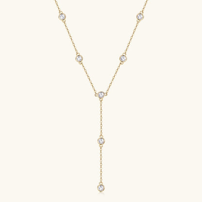 1.1 Carat Moissanite 925 Sterling Silver Necklace Carauana Store