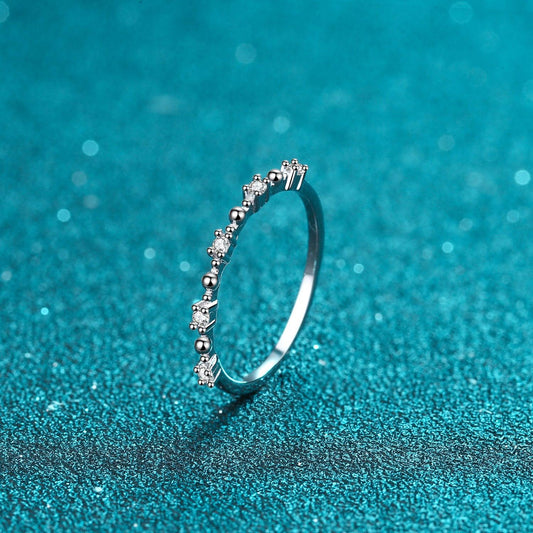 Moissanite 925 Sterling Silver Ring Carauana Store