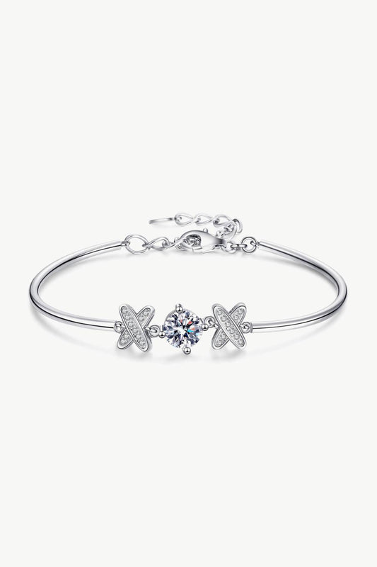 Adored Happy State of Mind 1 Carat Moissanite Bracelet Carauana Store