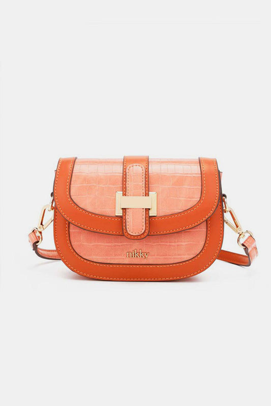 Nicole Lee USA Croc Embossed Crossbody Bag Carauana Store