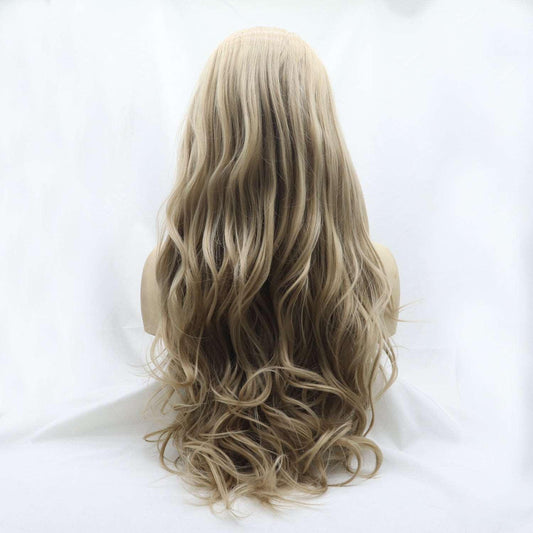 13*3" Lace Front Wigs Synthetic Long Wavy 24" 130% Density Carauana Store