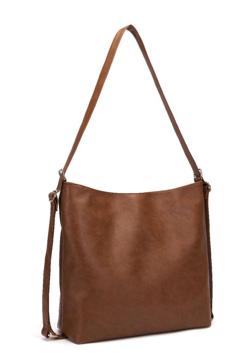 Large PU Leather Crossbody Bag Carauana Store