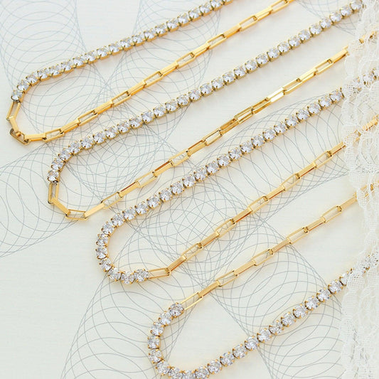 Zircon Titanium Steel Necklace Carauana Store