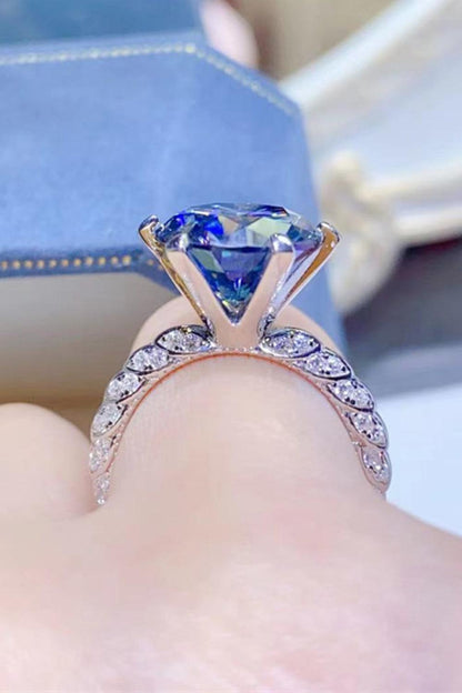 5 Carat Moissanite 925 Sterling Silver Ring Carauana Store