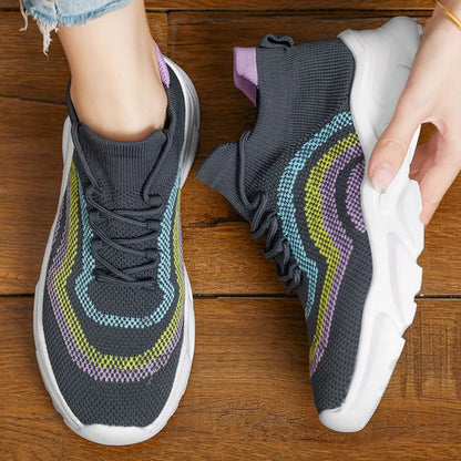 Round Toe Platform Athletic Carauana Store